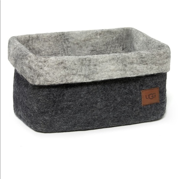 UGG Jade Cove wool felted basket- size large - Picture 1 of 3